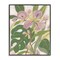 Stupell Industries Monstera & Pink Flower Framed Giclee Wall Art Design by June Erica Vess
